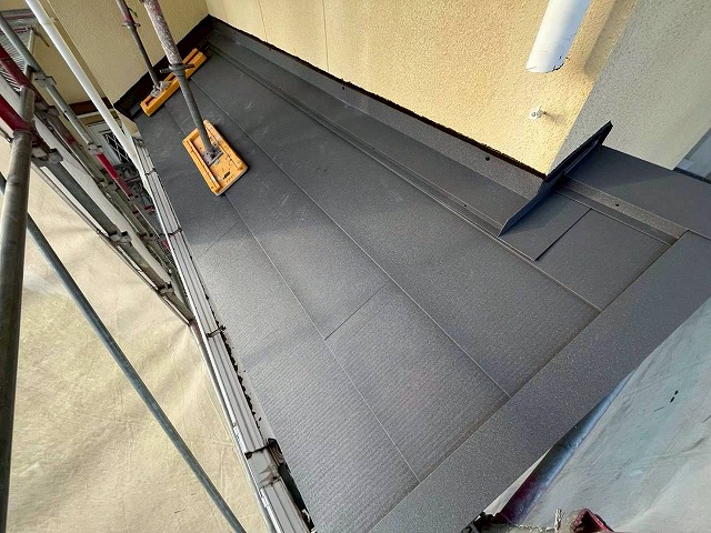 明石市　下屋根　金属屋根